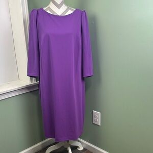 Calvin Klein Purple Dress 18W